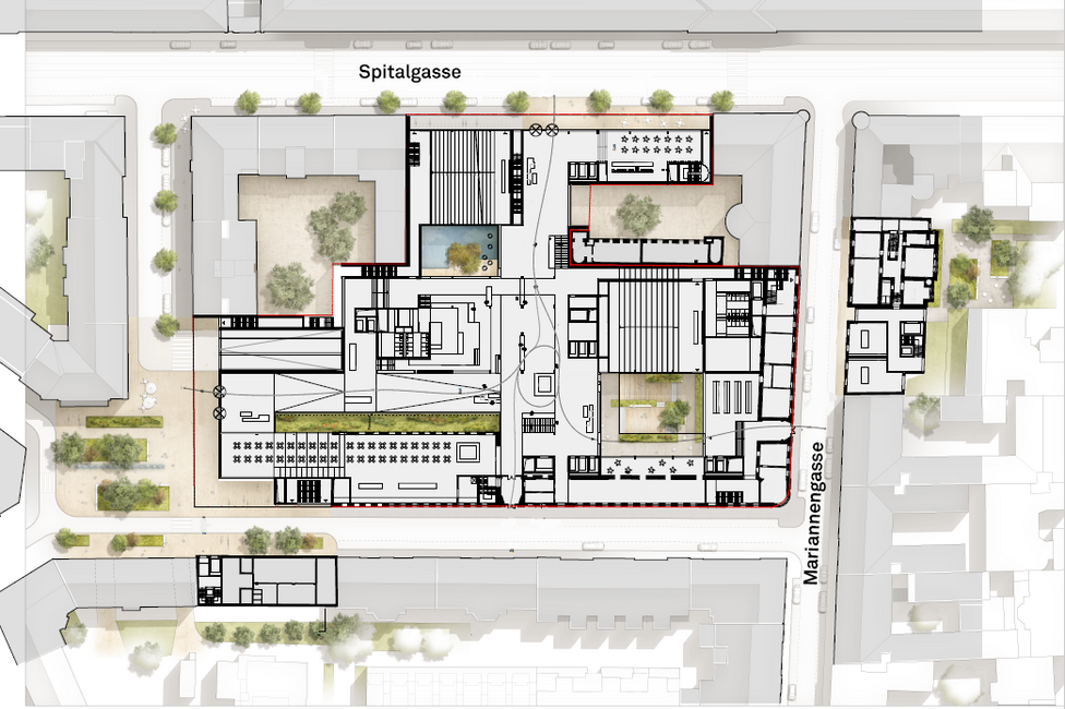 Campus Mariannengasse © MedUni Wien
